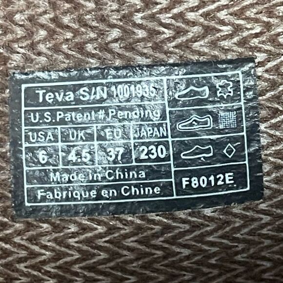 Teva Afton Leather Tall Boots Brown Size 6 - Picture 17 of 17